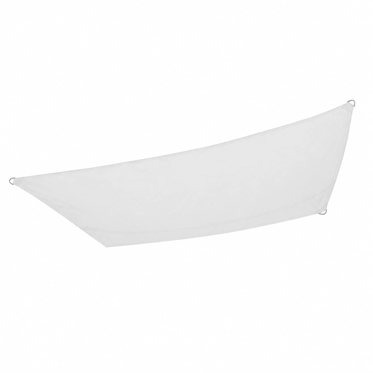 Toldo Vela Rectangular para Jardín 200x300 cm Blanco