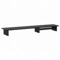 Soporte para Monitor de Madera Phoenix Harmony con Bandeja de Fieltro, 116x23 cm, Negro