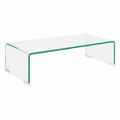 Elevador de Monitor de Vidrio Transparente para TV 60x25x11 cm vidaXL