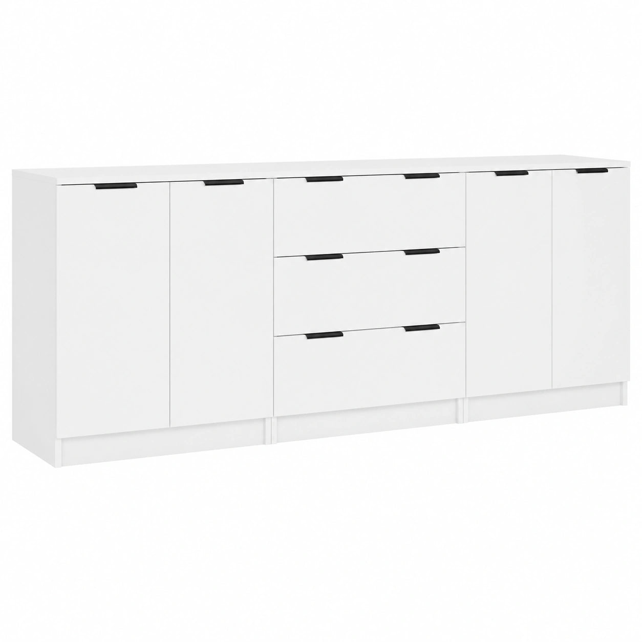 Mueble Auxiliar de Madera Blanco para Entrada