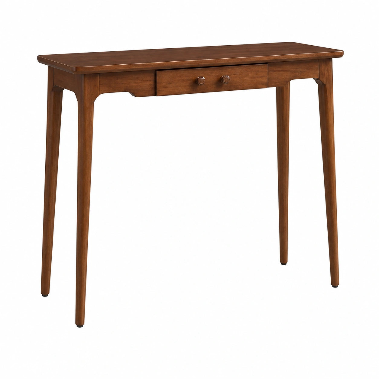 Mesa consola delgada con almacenamiento para sala y pasillo, ideal para espacios reducidos