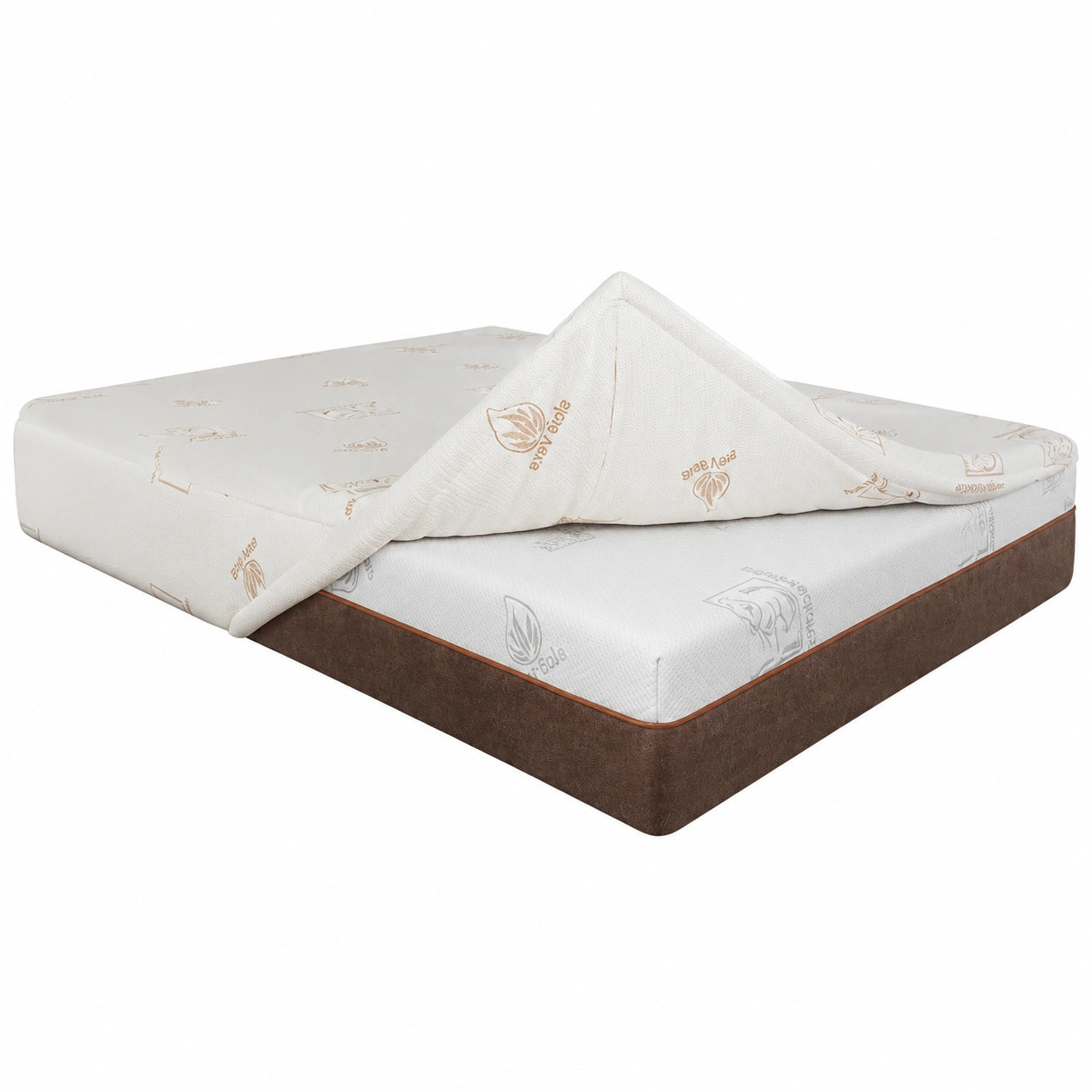 Topper Viscoelástico Desenfundable 7 cm para Cama 120x180 cm