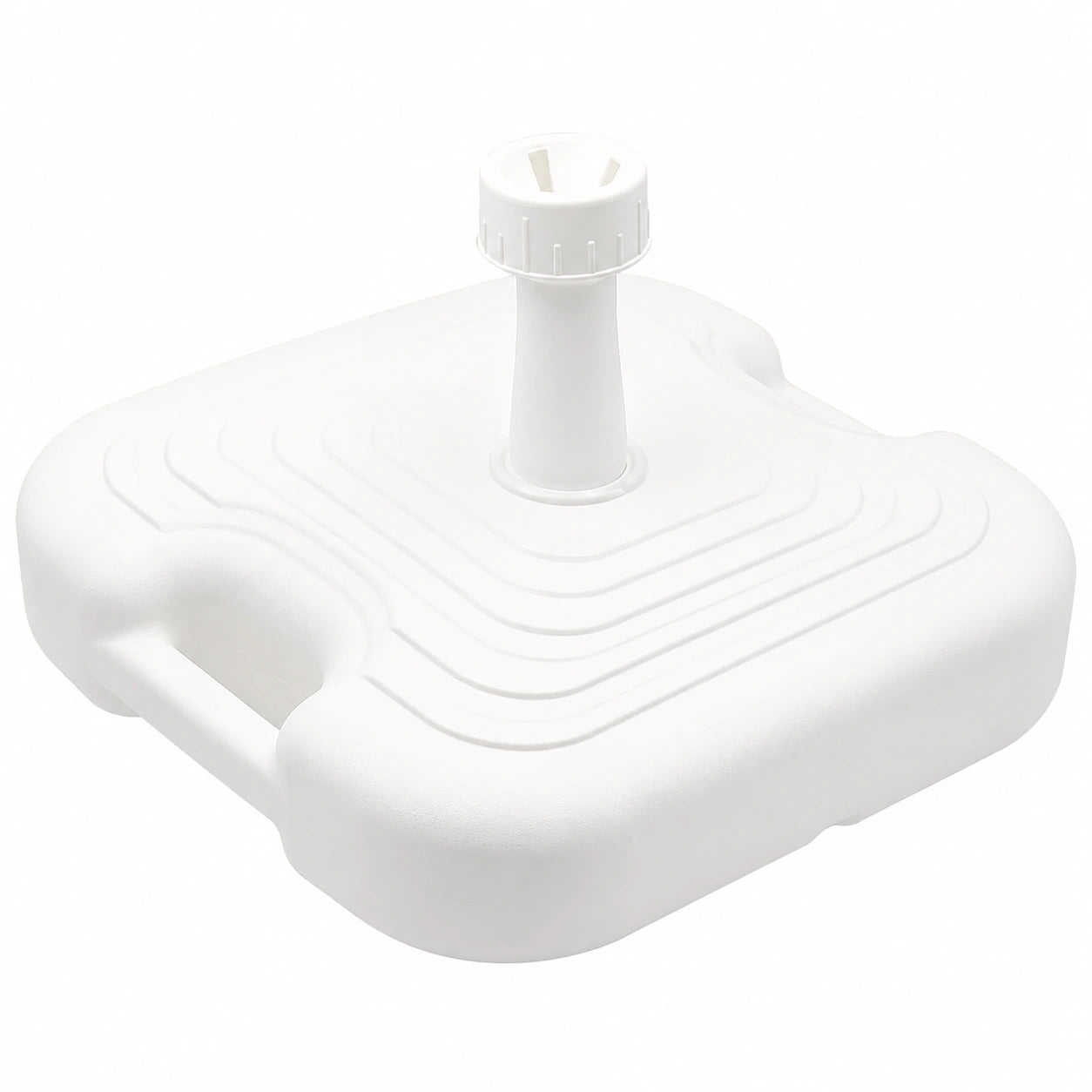 Soporte de Sombrilla Rellenable 45x45x14 cm para Exterior
