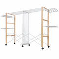 Tendedero Extensible de Madera Natural Foppapedretti